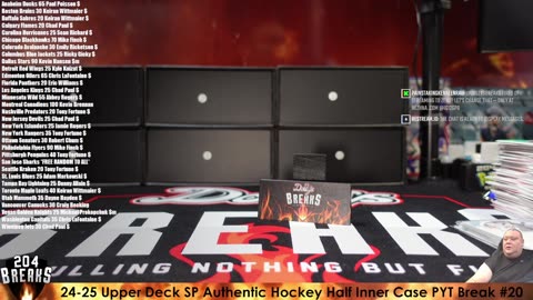 24-25 Upper Deck SP Authentic Hockey Half Inner Case PYT Break #20 [AUG 28 2025]