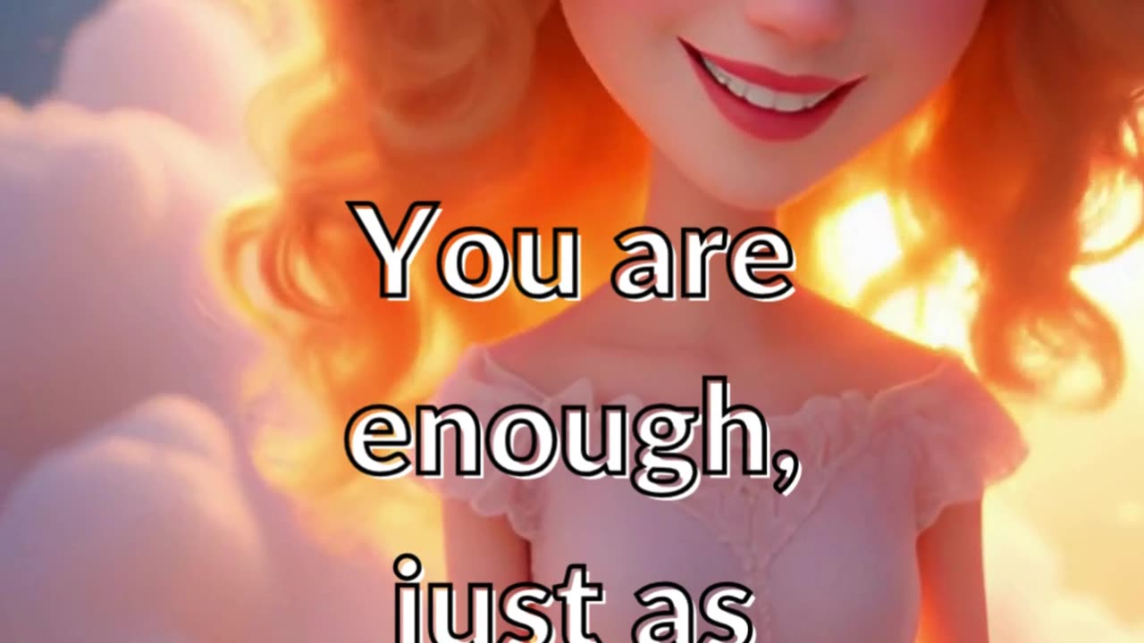 Quote: ✨ You are enough, just as you are
