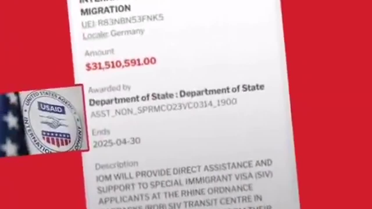 Democ(R)ates - USAID has supported mass migration to Germany with 31 million dollars