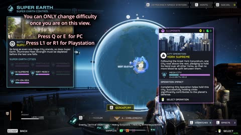 HELLDIVERS 2│ ISSUE - Can't Change DIFFICULTY ANYMORE - *Solved* 2025
