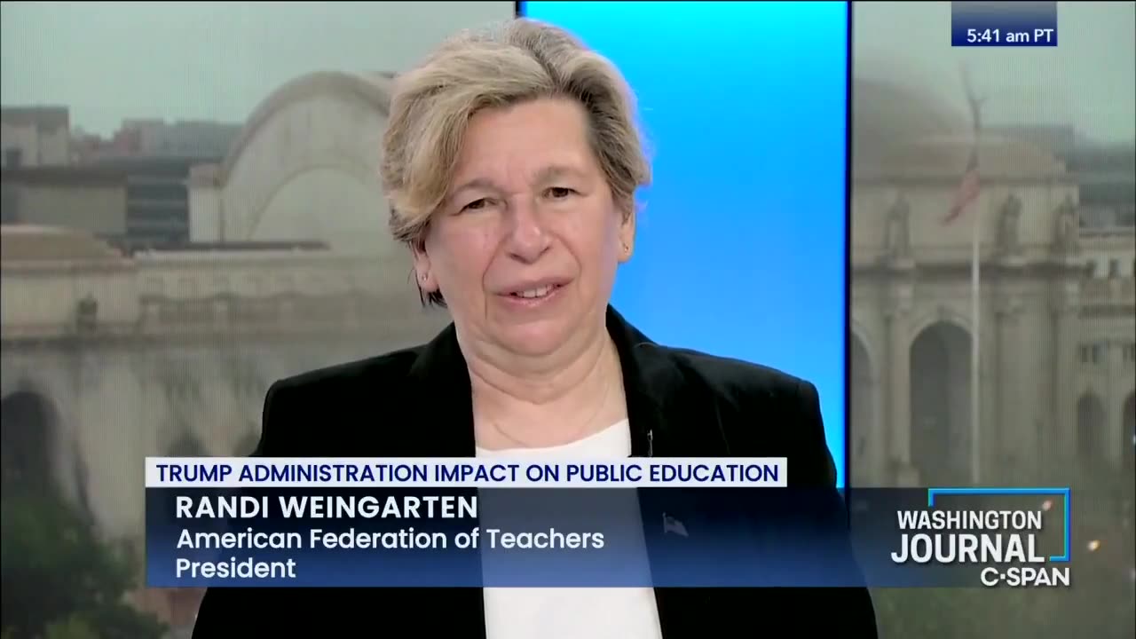 C-SPAN Caller Confronts Randi Weingarten