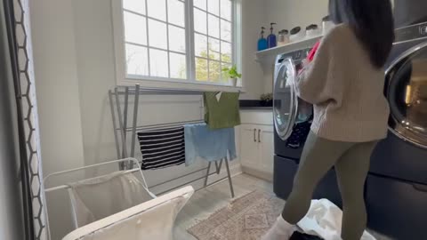 SUNDAY CLEANING MOTIVATION SUNDAY RESET ROUTINE LAUNDRY ROOM DEEP CLEAN_part4
