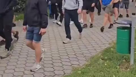 Polish patriots patrol streets to protect women and children from fake asylum seekers.