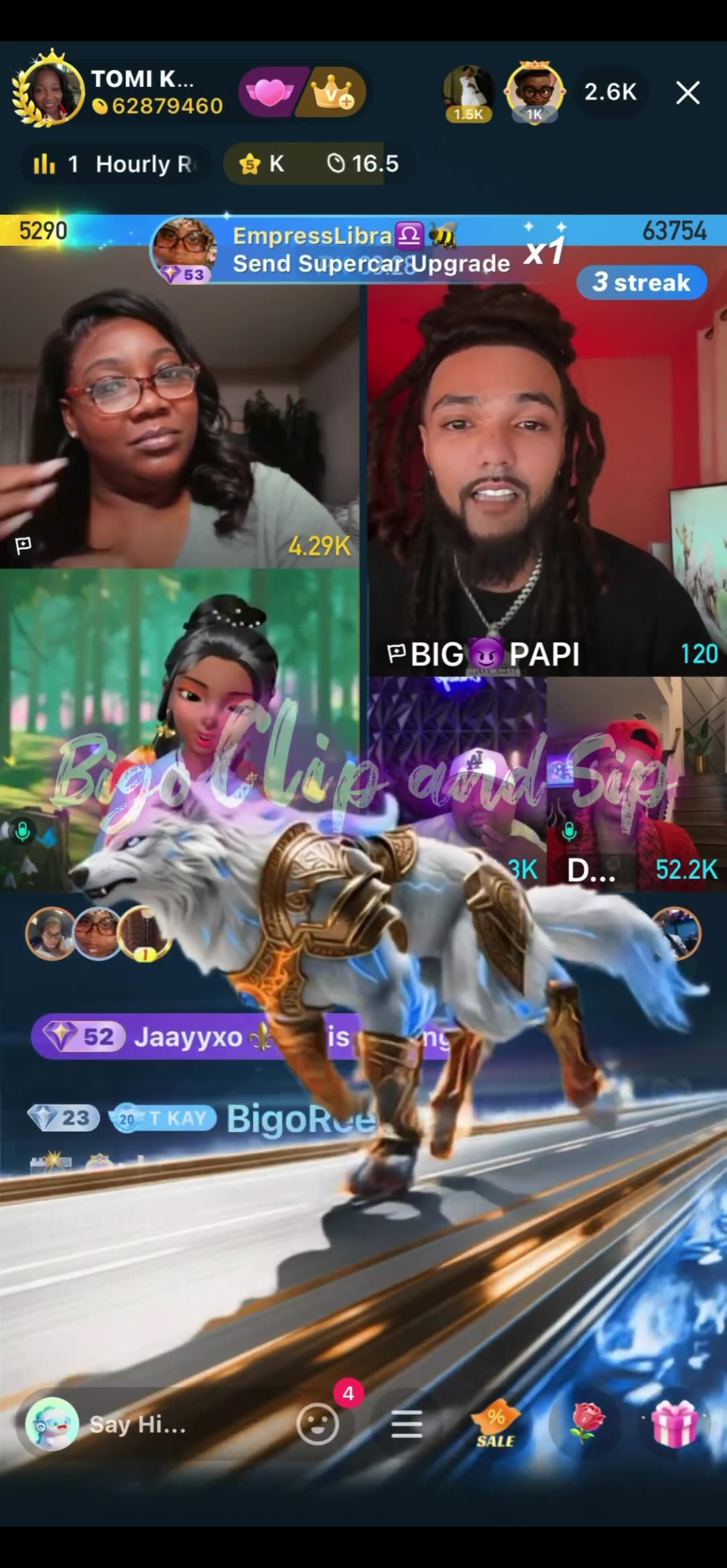 TomiKay sits down with Papi after getting 21k illegal beans 11/24/25 #bigoclipandsip