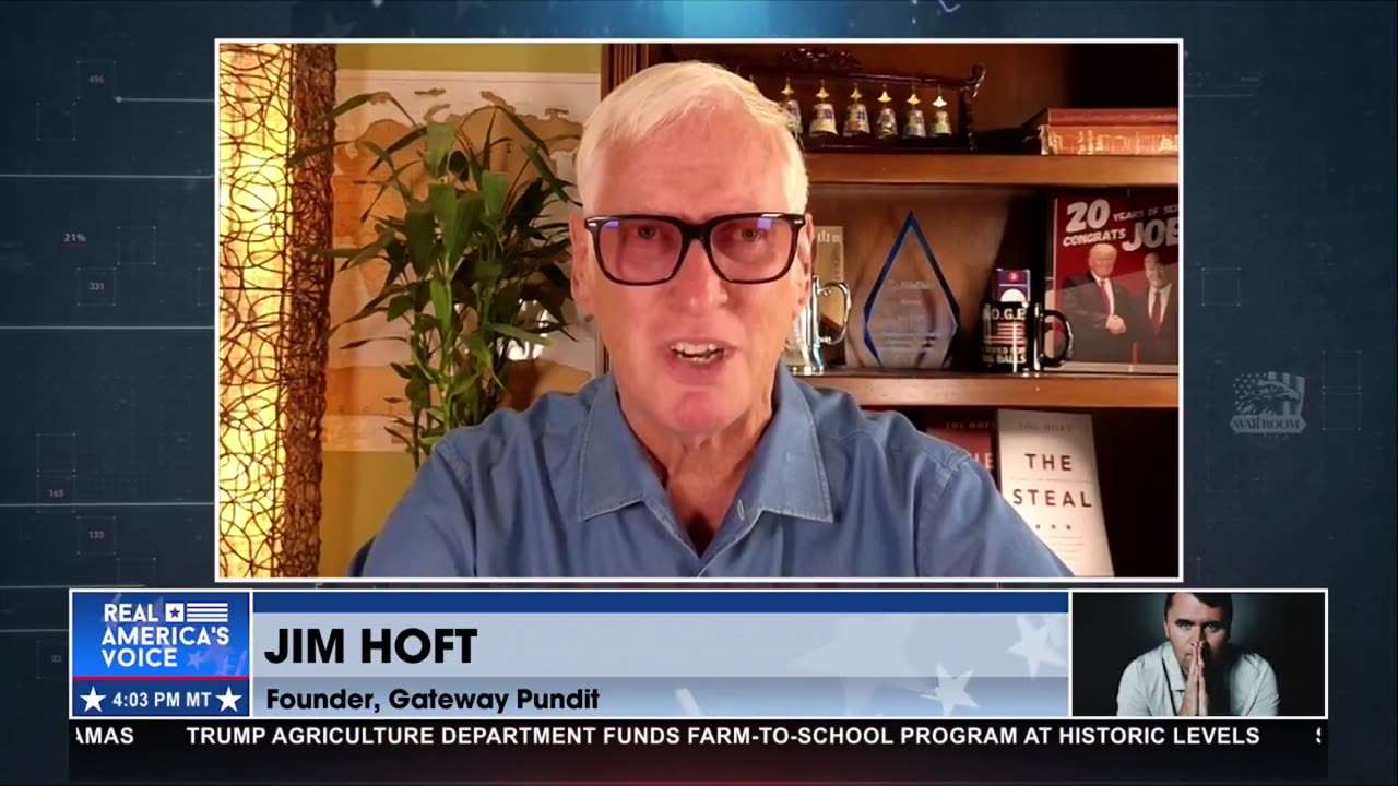 JIM HOFT SLAMS THE MEDIA FOR THEIR LIES ABOUT CHARLIE KIRK