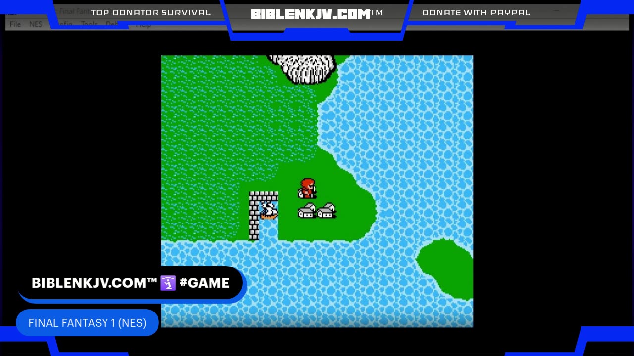 BIBLENKJV.COM™ 🛐 FINAL FANTASY 1 Pt 4 #GAMES #NES #LIVE