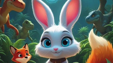 The Bunny and the Time Tunnel 🕳️ | Urdu Animated Story for Kids | Magical Bunny Adventure