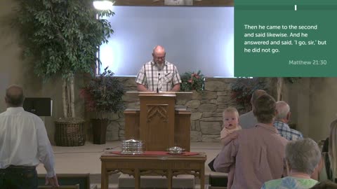 "Behaving Our Belief" Matthew 21:23-32; FBC Fowler CO 6/8/25