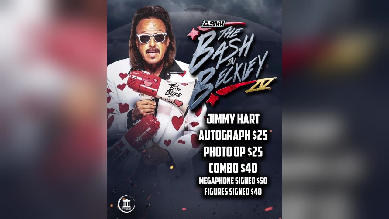 Legend Returns: Jimmy Hart Brings the Megaphone to Beckley – and a Surprise Rival!