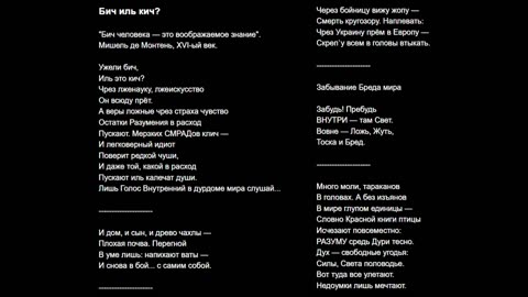 Бич иль кич?