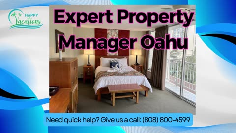 Expert Property Manager Oahu – Happy Vacations Hawaii