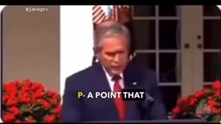 WTH⁉️ GEORGE BUSH JR LET SLIP, EXPLOSIVES PLANTED IN TWIN TOWERS ON 9/11