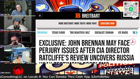 Sunday Night "News Review" LIVE Stream 7/6/2025