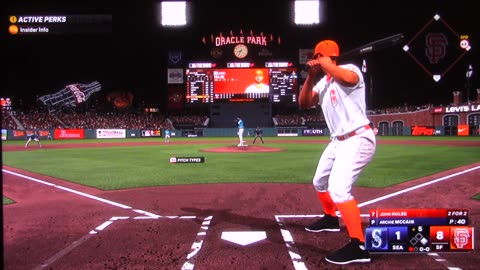 MLB The Show: San Francisco Giants vs Seattle Mariners (S15 G145)