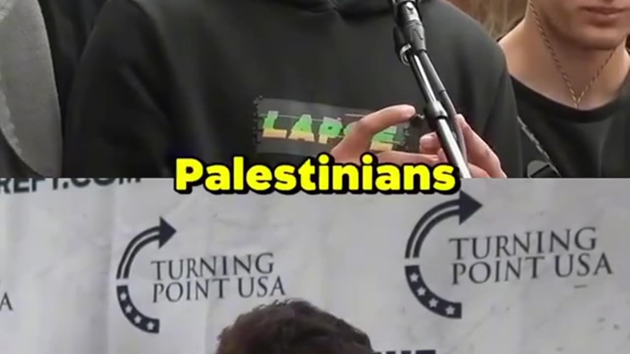 Charlie Kirk Gaslighting about Palestine