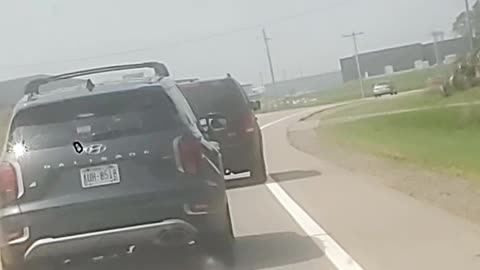 the white line is meant to be drove on...