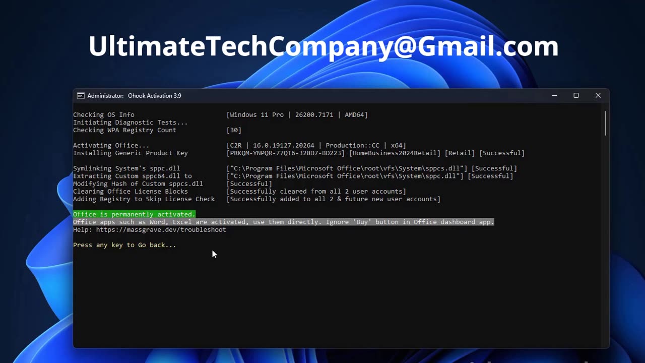 Microsoft Office Activation License Permanent 2026