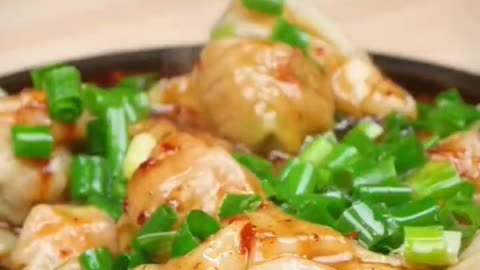 Make an easy dumpling recipe with cheese, detail recipe is in description.