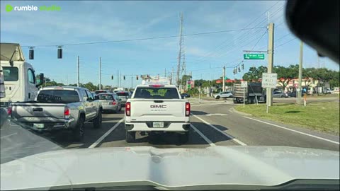 riding home after work