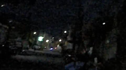 Walking in the Dark in Cavite City, Cavite, Philippines
