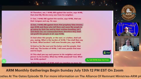 The Apostles At The Gates Episode 19 6-23-25