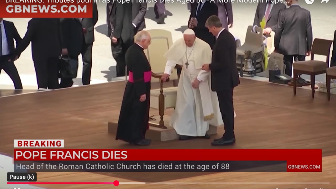 Jesuit Satanic Pope dies at age 88. Pretty sure he's shaking Satan's hand as we speak!