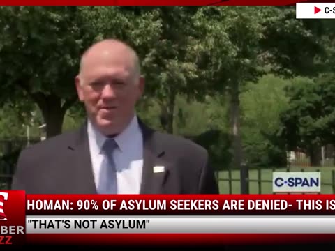 Homan: 90% Of Asylum Seekers Are Denied- This Is Why