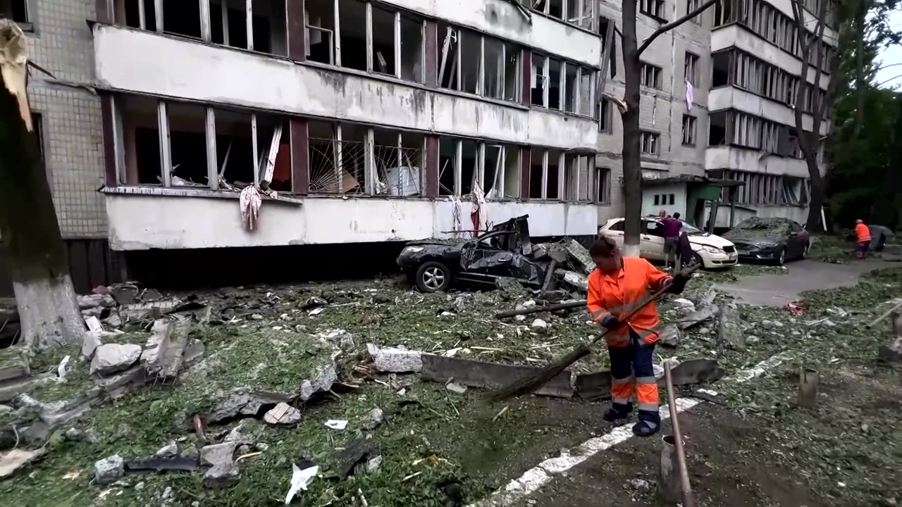Student escapes with scratch as Russian missile fragment hits dorm