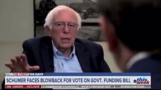 Bernie Sanders stormed out of an interview