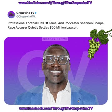 Shannon Sharpe, Rape Accuser Quietly Settles $50 Million Lawsuit