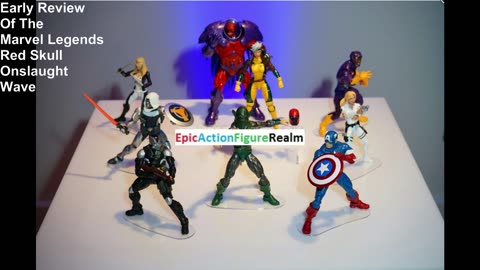 Early Review of The Marvel Legends Red Skull Onslaught Wave Action Figures