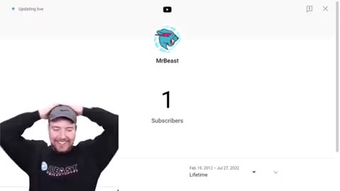 MrBeast's First Ever Subscriber! The Beginning of a Legend 👑🔥