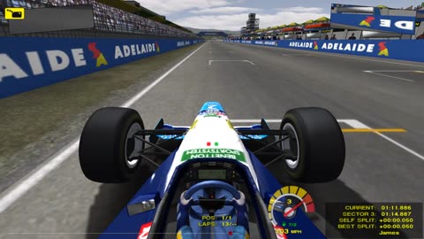 rFactor (Benetton95) Adelaide