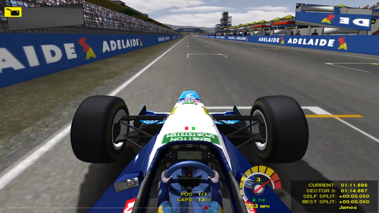 rFactor (Benetton95) Adelaide