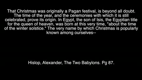 How Satan Infiltrated Christianity Using Christmas