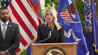 Bondi, Patel announce results of historic child sex predator bust