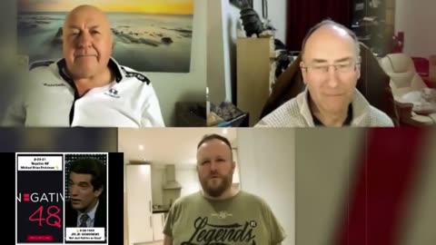 Negative 48 ( JFK JR ) Simon Parkes,Charlie Ward, Tom Numbers Discusses TRUMP_part1