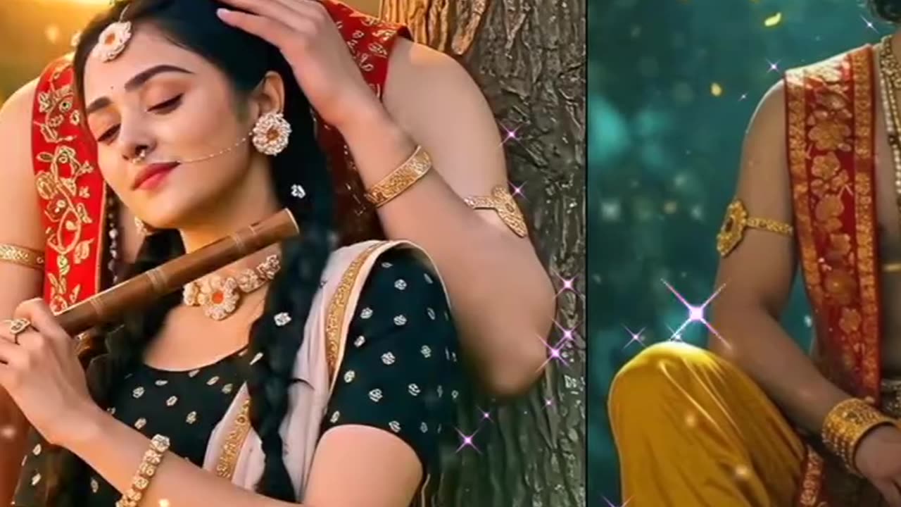 सच्ची प्रेम कहानी हमारी प्यारी राधा रानी🥰🥰@dont #ignor#video#feel the song @tadhe radhe