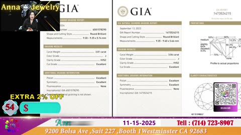 Anna Jewelry 11-15-2025 | 10% OFF | Nu Trang Cao Cap Phuoc Loc Tho #annajewelry#welivecali