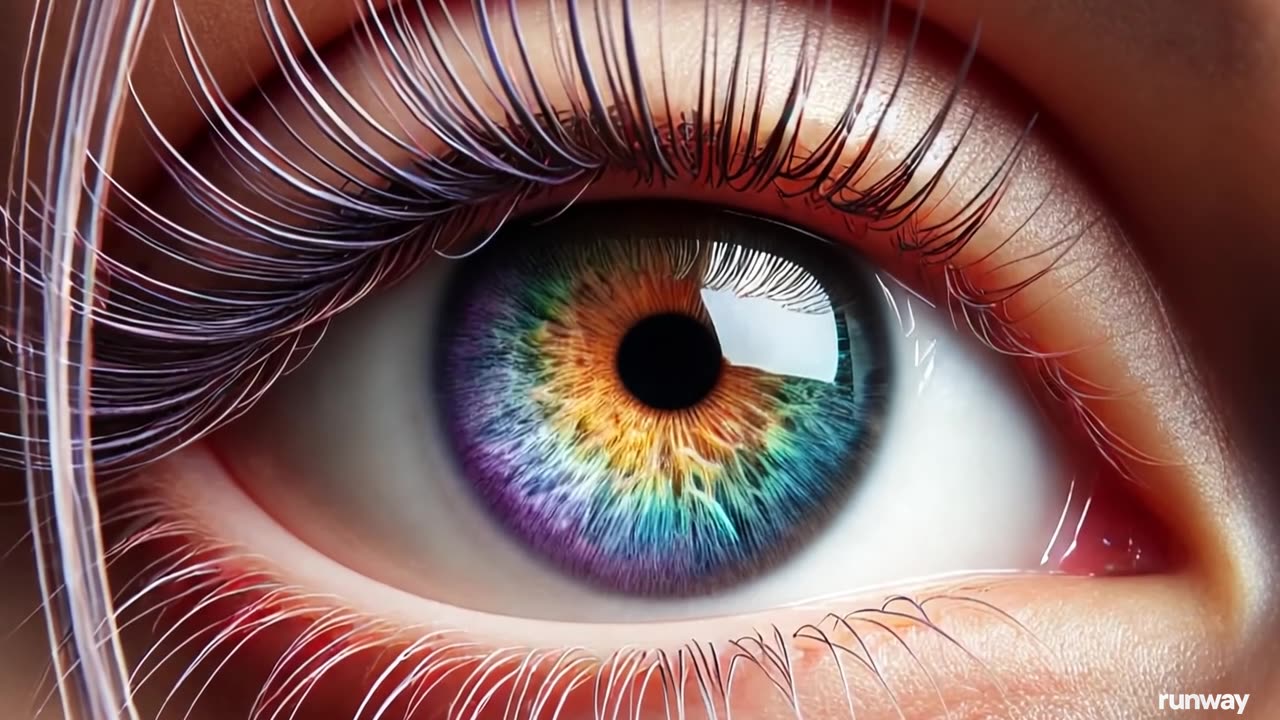 Hyper-Realistic AI-Generated Winking Eye