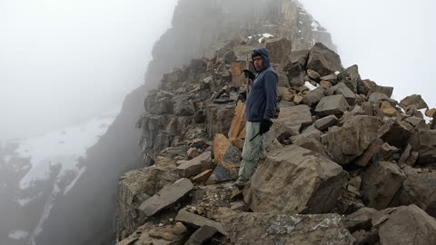 In the fog #nevadoampay #apurimac #abancay #peru #andes #mountains