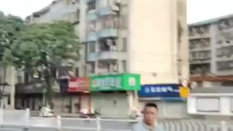Chinese man cant stop himself