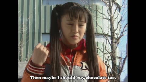 Usagi & Mamoru sailor moon live action act 19 hikari buys a big chocolate for the boy she likes