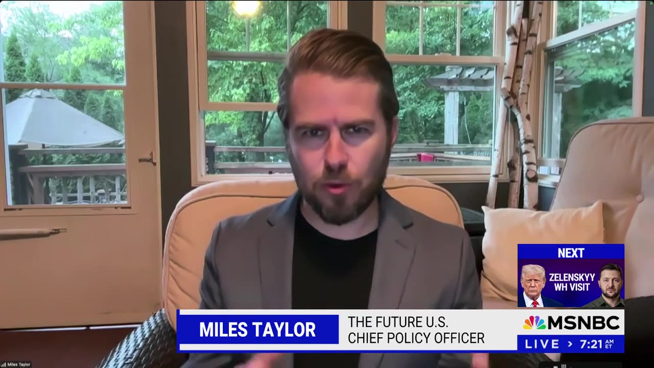 'It's bigger than that': Ex-DHS official reveals Trump's true motive