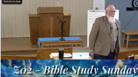 Sunday worship