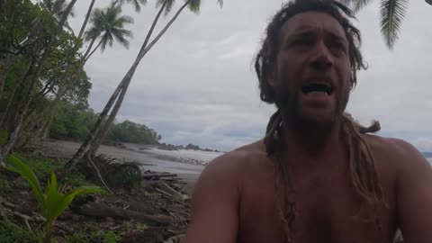 Living On The Beach for 10 Days - PAVONES 2025 // Pt.1