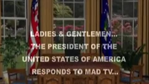President Bush Responds to Mad TV's Apple iRack Sketch