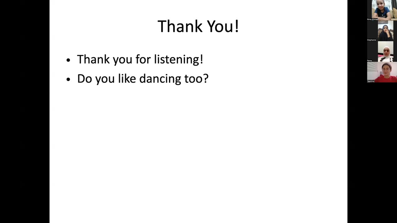 Presentation by students Class (14)