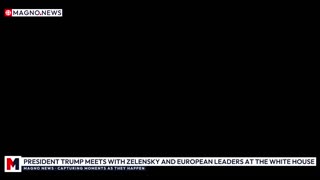 🇺🇸 President Trump Holds Peace Talks with Zelensky and European Leaders at the White House [LIVE]