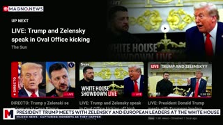 🇺🇸 President Trump Holds Peace Talks with Zelensky and European Leaders at the White House [LIVE]